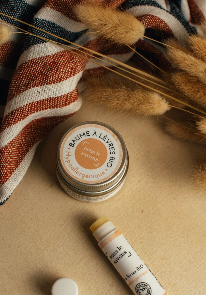 Baume à lèvres bio - hypoallergénique