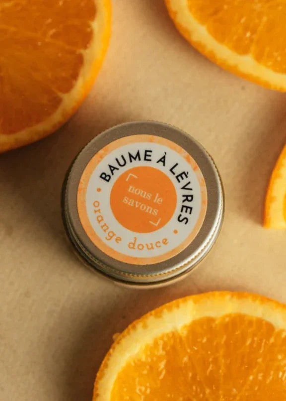Baume à lèvres bio - orange douce