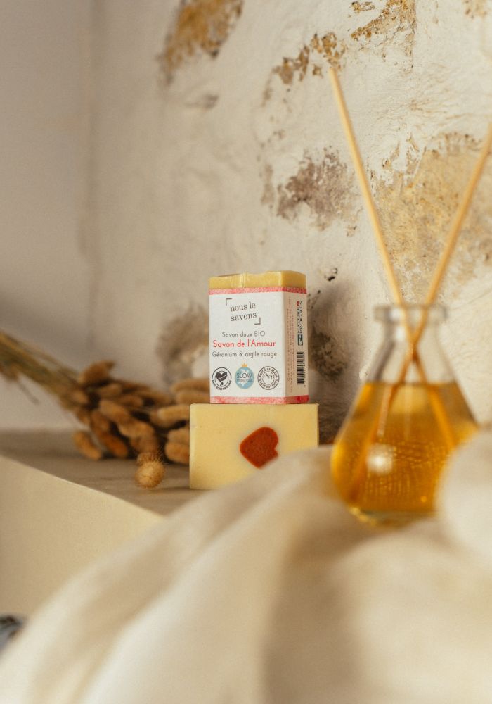 Savon bio doux de l'amour - EDITION LIMITEE