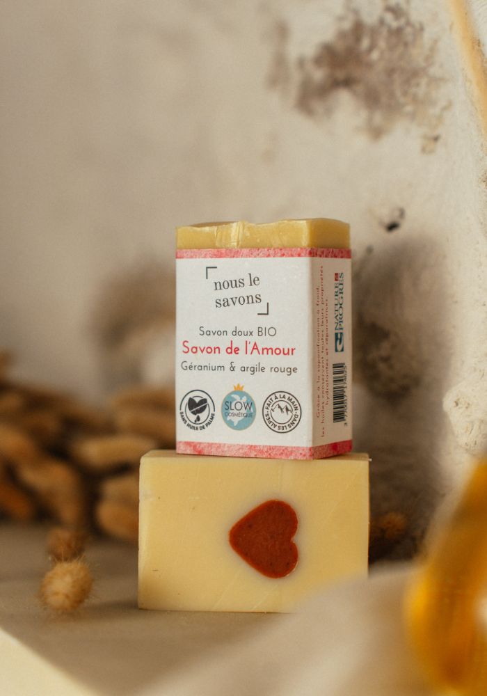 Savon bio doux de l'amour - EDITION LIMITEE