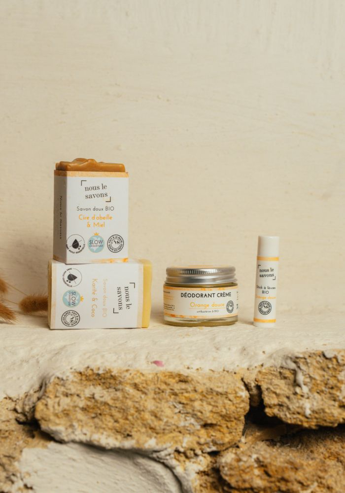 Cosmétiques naturels et bio, simples et sains