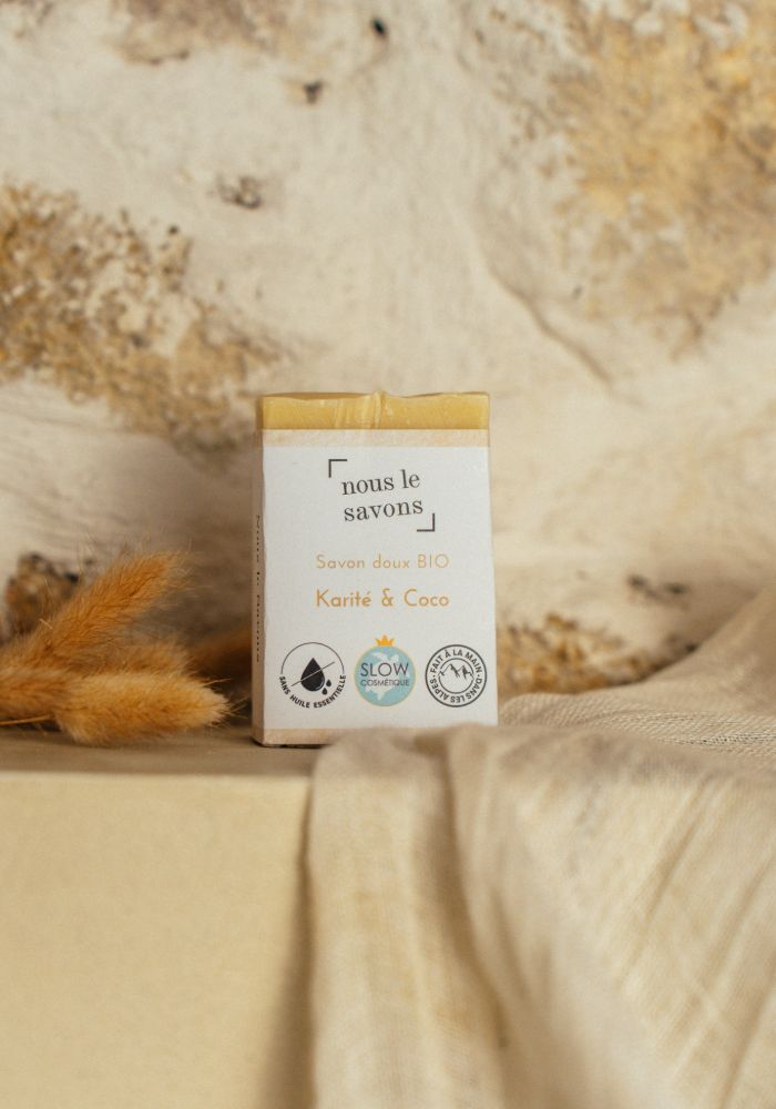Savon bio doux – Karité & Coco