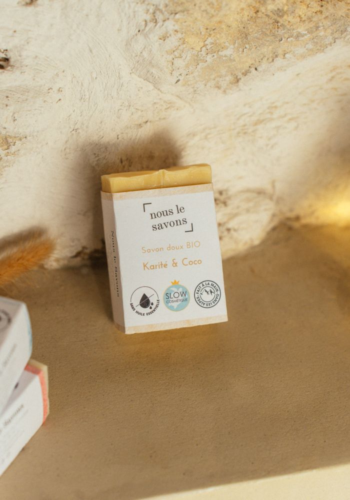 Savon bio doux – Karité & Coco
