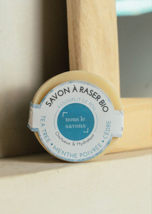 Savon à raser bio