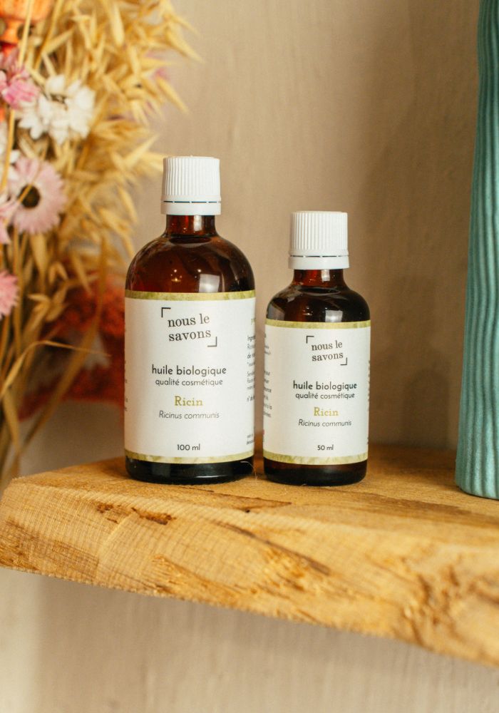 Huile de ricin pure biologique