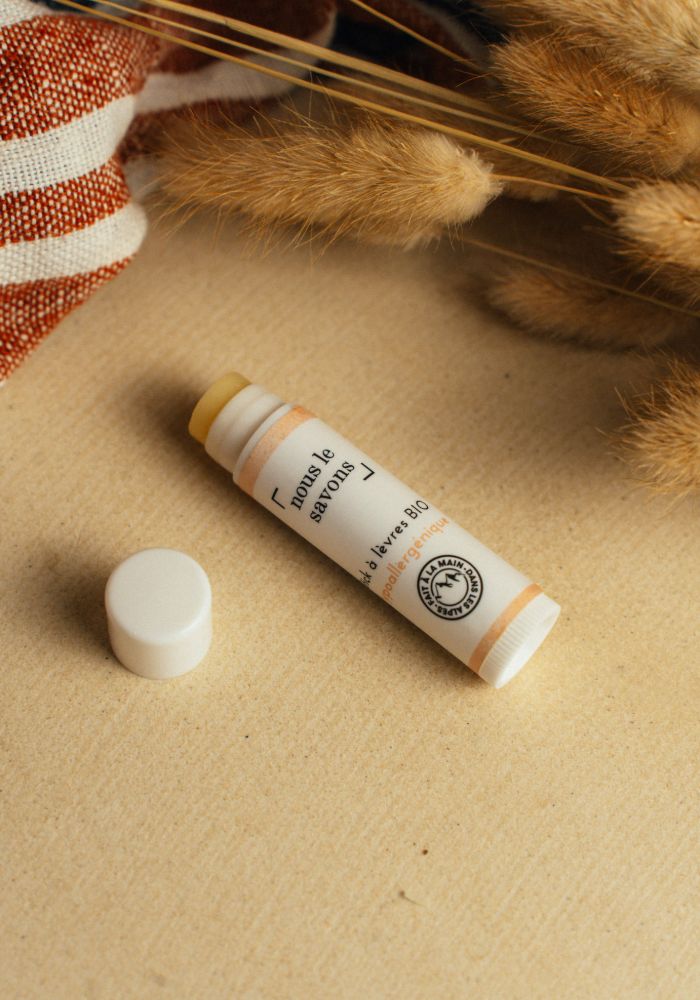 Stick à lèvres bio - Hypoallergénique