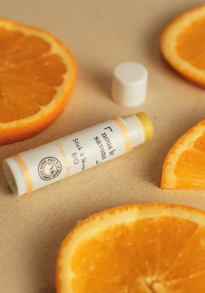 Stick à lèvres bio - orange douce