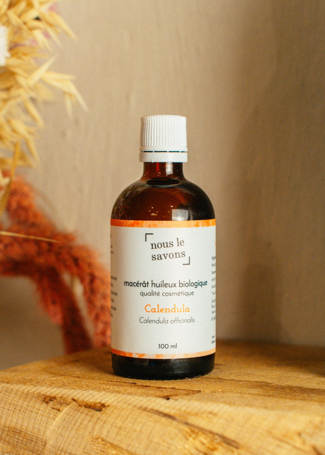 Macérât huileux calendula Bio fait en France : apaise et régénère votre peau