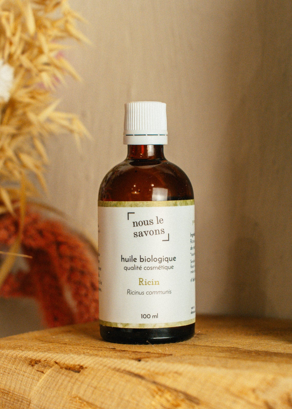 Huile de ricin pure biologique