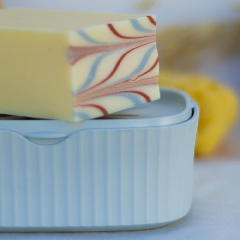 Boite à savon 100% recyclée fabriquée en France