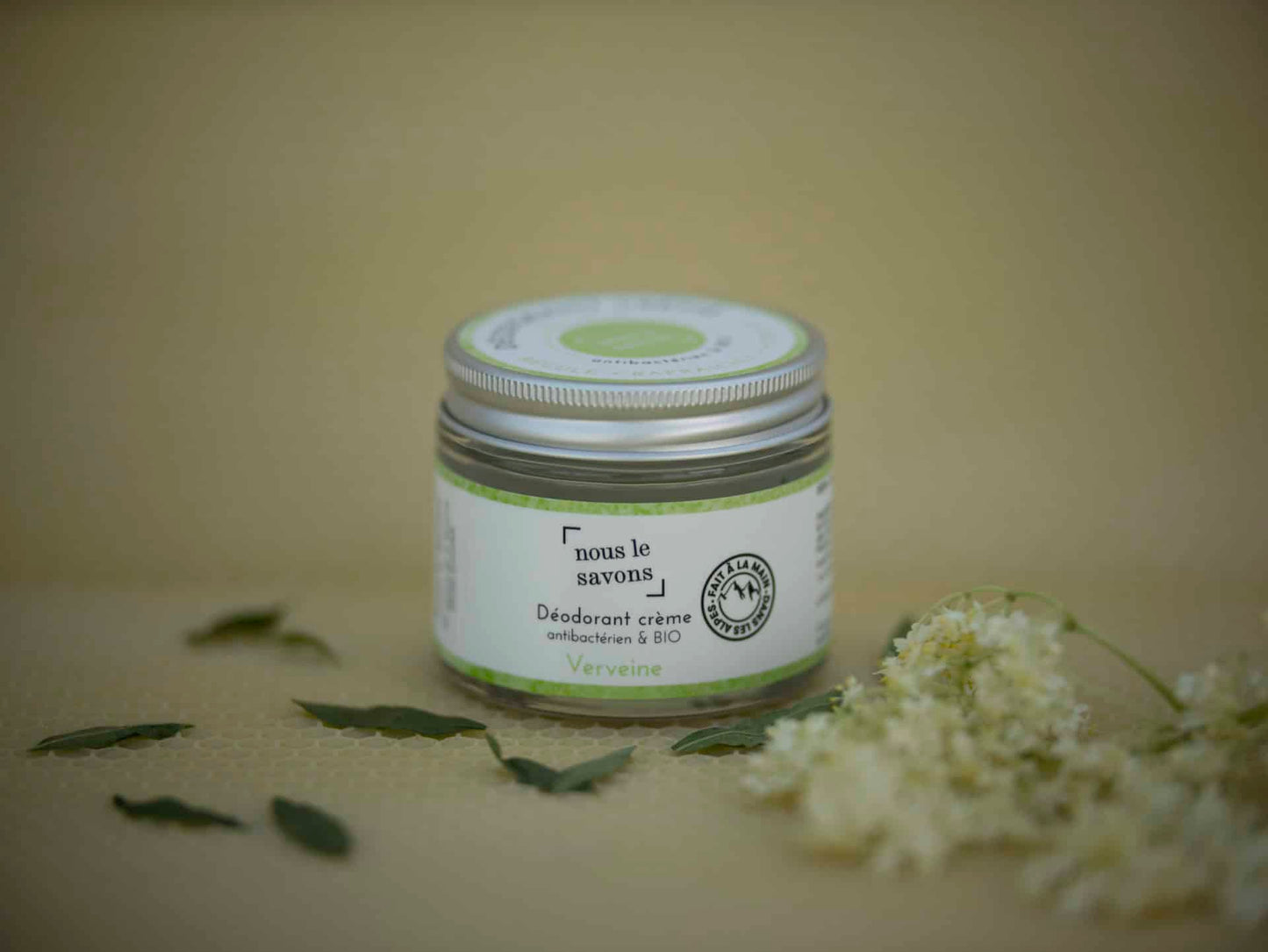 Déodorant bio en crème à la verveine BIO, efficace pour une fraicheur qui dure toute la journée