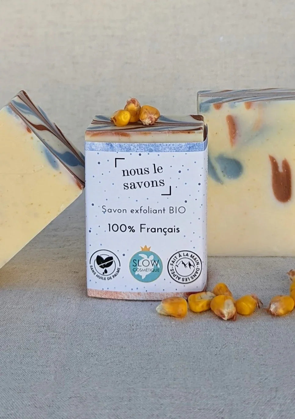 NOS ÉTIQUETTES COMPOSTABLES À L'ENCRE VÉGÉTALE