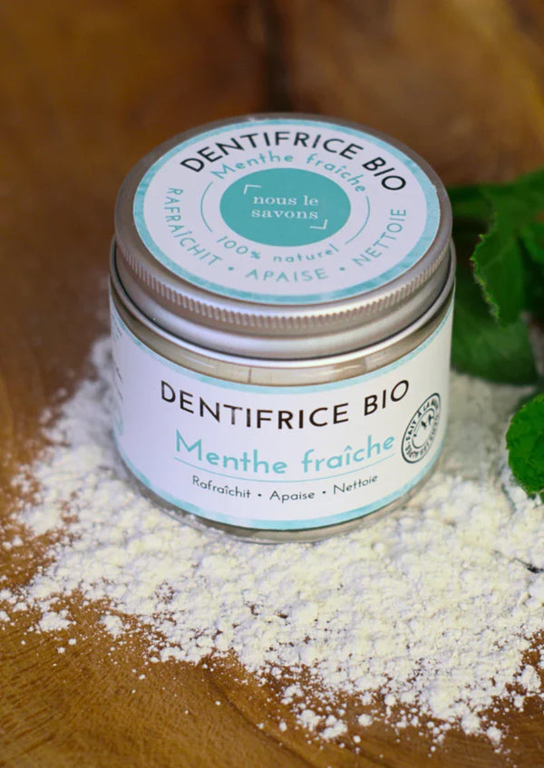 Dentifrice 100% naturel & bio labellisé Nature & Progrès