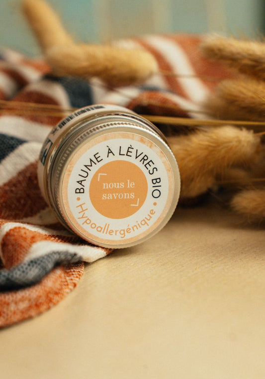 Baume à lèvres bio - hypoallergénique