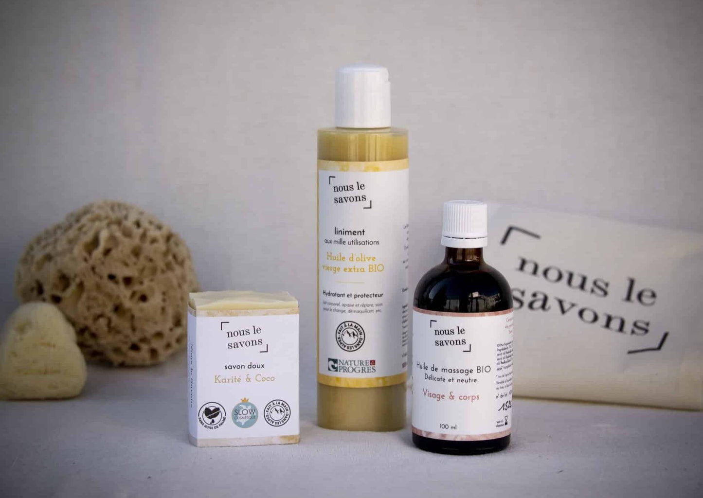 coffret cadeau bébé, cosmétiques bio et naturels sans huile essentielle